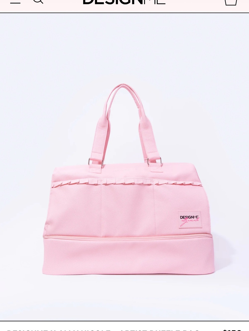 DESIGN ME -ARTISTRY DUFFLE /COLLAB ALY NICOLE